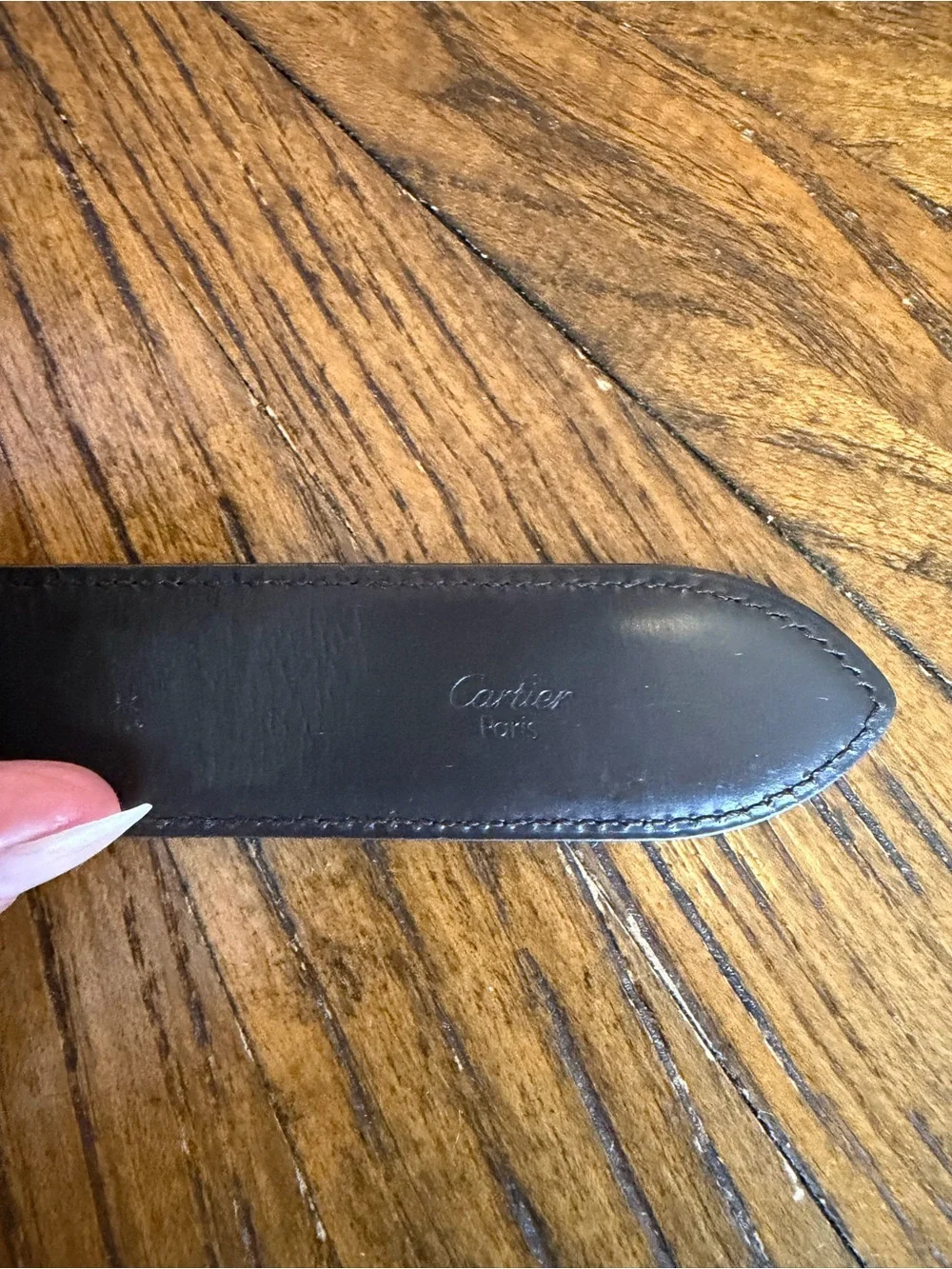 Cartier authentic belt